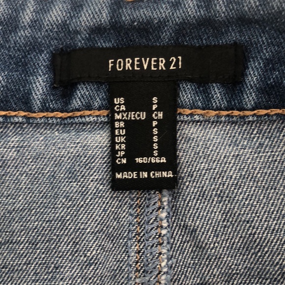 Blue denim skirt - Picture 5 of 5